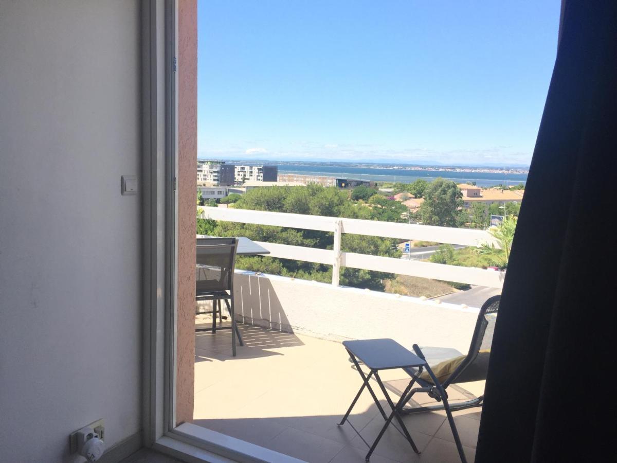 Face A La Mer Avec Piscine A Sète Zewnętrze zdjęcie